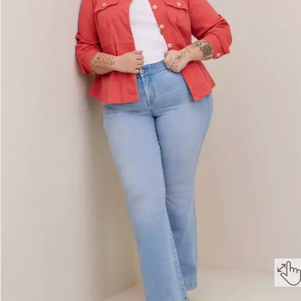 NWT torrid Stretch Twill Peplum Utility Jacket - Picture 2 of 7